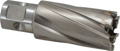 Nitto Kohki - 1" Diam x 1-3/8" Deep Carbide-Tipped Annular Cutter - Strong Tooling