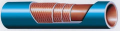 Federal Hose - 4" ID x 4.32" OD x 3' OAL, Coolant Hose - -65 to 350°F, Blue - Strong Tooling