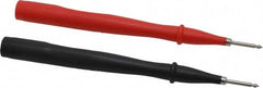 Fluke - Black/Red Electrical Test Equipment Probe - Use with Fluke Meters - Strong Tooling