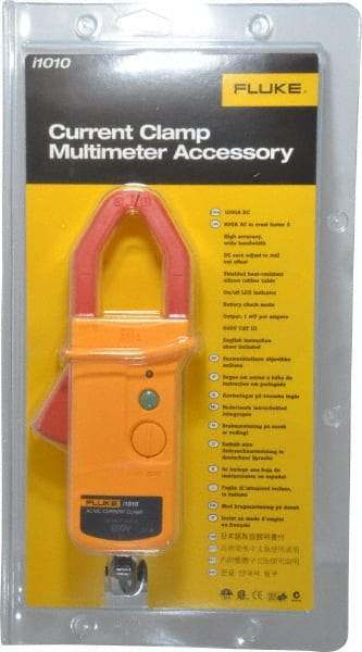 Fluke - Yellow/Red Electrical Test Equipment Clamp - Use with Multimeters - Strong Tooling