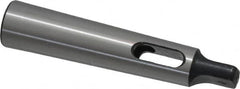 Interstate - MT1 Inside Morse Taper, MT2 Outside Morse Taper, Standard Reducing Sleeve - Hardened & Ground Throughout, 5/8" Projection, 160mm OAL, 20mm Body Diam - Exact Industrial Supply