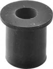 RivetKing - 1/4-20, 0.63" Diam x 0.051" Thick Flange, Rubber Insulated Rivet Nut - UNC Thread, Rubber, 1/2" Body Diam, 0.63" OAL - Strong Tooling