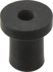 RivetKing - 1/4-20, 0.74" Diam x 0.187" Thick Flange, Rubber Insulated Rivet Nut - UNC Thread, Rubber, 1/2" Body Diam, 0.831" OAL - Strong Tooling