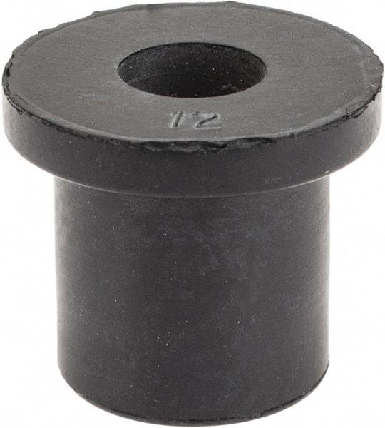 RivetKing - 5/16-18, 7/8" Diam x 1/8" Thick Flange, Rubber Insulated Rivet Nut - UNC Thread, Rubber, 9/16" Body Diam, 0.725" OAL - Strong Tooling