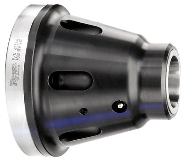 Royal Products - 1-3/4 Inch Max Collet Capacity, 3J Collet Chuck - 6.23 Inch Overall Length, 0.0002 Inch TIR, 5.2 Inch Projection - Exact Industrial Supply