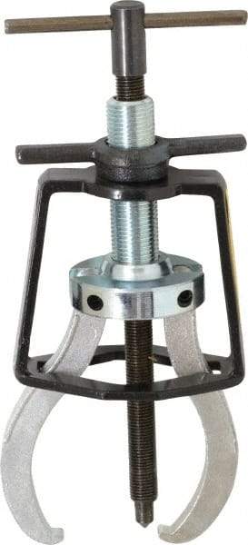 Posi Lock Puller - Steel 2-Jaw Miniature Bearing Puller - 3" Reach, For Bearings, Gears & Pulleys - Strong Tooling