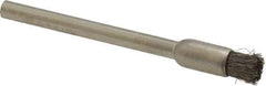 Osborn - 3/16" Brush Diam, End Brush - 1/8" Diam Shank, 25,000 Max RPM - Strong Tooling