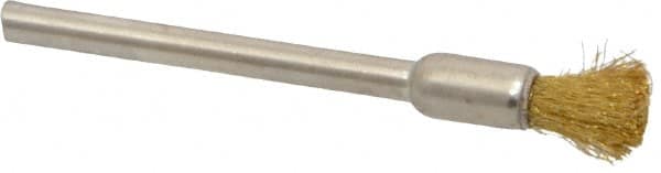 Osborn - 3/16" Brush Diam, End Brush - 1/8" Diam Shank, 25,000 Max RPM - Strong Tooling