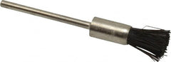 Osborn - 1/4" Brush Diam, End Brush - 3/32" Diam Shank, 25,000 Max RPM - Strong Tooling