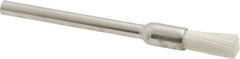 Osborn - 1,000 Grit, 3/16" Brush Diam, End Brush - Ultra Fine Grade, 1/8" Diam Shank, 6,000 Max RPM - Strong Tooling