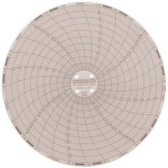 Dickson - 185°F, 7 Day Recording Time Chart - 6 Inch Diameter, 0 to 95% Humidity, Use with TH6 Recorders - Strong Tooling