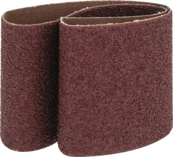 Value Collection - 3" Wide x 21" OAL, 36 Grit, Aluminum Oxide Abrasive Belt - Aluminum Oxide, Very Coarse, Coated, Cloth Backing - Strong Tooling