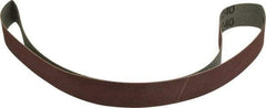 Tru-Maxx - 1" Wide x 30" OAL, 240 Grit, Aluminum Oxide Abrasive Belt - Aluminum Oxide, Very Fine, Coated - Strong Tooling