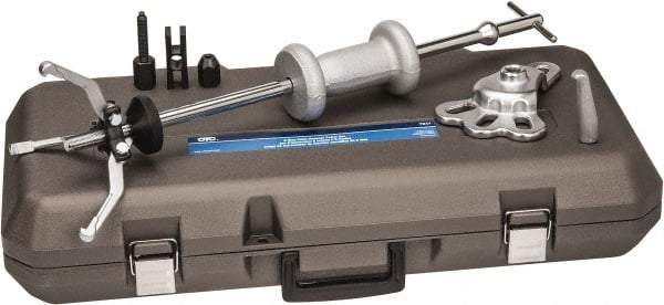 OTC - 13 Piece, 5 Ton Capacity, 4-1/2" Spread, Hammer Puller Set - 3 Jaws, 13-3/8" OAL, 6-1/2" Reach - Strong Tooling