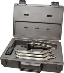 OTC - 5 Piece, 5 Ton Capacity, 6-1/4" Spread, Puller Set - 2, 3 Jaws, 12.67" OAL, 6" Reach - Strong Tooling