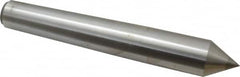 Made in USA - Carbide-Tipped Alloy Steel Standard Point Solid Dead Center - B&S 10 Brown & Sharpe Taper, 8-17/32" OAL - Strong Tooling