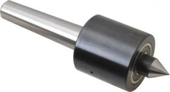 Riten - MT2 Taper Shank, 1-5/8" Head Diam 1,000 Lb Capacity Live Center - 2,500 Max RPM, 1-5/8" Head Length, 9/16" Point Diam, 13/16" Point Len, 300 Lb Max Workpc, Standard Point - Strong Tooling