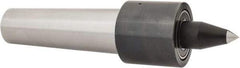 Riten - MT5 Taper Shank, 2-3/8" Head Diam 2,200 Lb Capacity Live Center - 2,500 Max RPM, 2-1/2" Head Length, 1/2" Point Diam, 2" Point Len, 900 Lb Max Workpc, Tracer Point - Strong Tooling