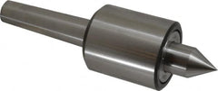 Riten - MT4 Taper Shank, 2-7/8" Head Diam 9,000 Lb Capacity Live Center - 5,500 Max RPM, 3-3/16" Head Length, 1-1/4" Point Diam, 2" Point Len, 2,200 Lb Max Workpc, Standard Point - Strong Tooling