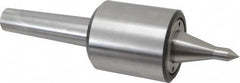 Riten - MT4 Taper Shank, 2-7/8" Head Diam 1,100 Lb Capacity Live Center - 5,500 Max RPM, 3-5/16" Head Length, 1/2" Point Diam, 2-1/2" Point Len, 1,100 Lb Max Workpc, 15/16" Tip Diam, Long Point - Strong Tooling