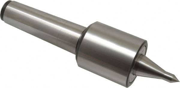 Riten - MT5 Taper Shank, 2-7/8" Head Diam 9,000 Lb Capacity Live Center - 5,500 Max RPM, 3-5/16" Head Length, 1/2" Point Diam, 2-1/2" Point Len, 1,100 Lb Max Workpc, 15/16" Tip Diam, Long Point - Strong Tooling