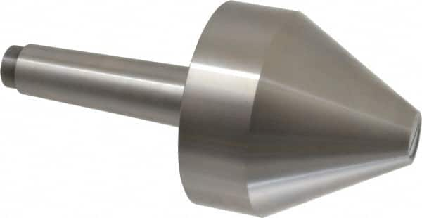 Riten - MT4 Taper Shank, 4" Head Diam 8,000 Lb Capacity Live Center - 4-9/32" Head Length, 1" Point Diam, 4.2813" Point Len, 4,800 Lb Max Workpc, Bull Nose Point - Strong Tooling