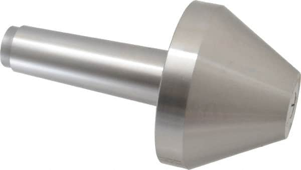 Riten - MT5 Taper Shank, 5" Head Diam 8,000 Lb Capacity Live Center - 3-13/16" Head Length, 2" Point Diam, 3-13/16" Point Len, 4,800 Lb Max Workpc, Bull Nose Point - Strong Tooling