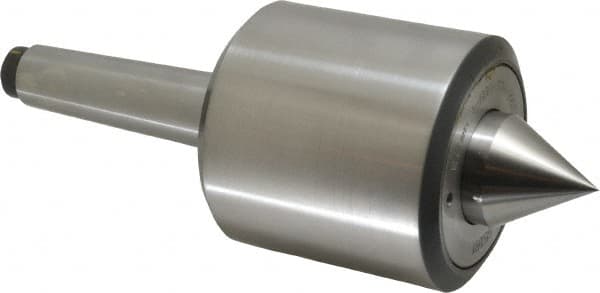 Riten - MT4 Taper Shank, 3-3/4" Head Diam 10,900 Lb Capacity Live Center - 4,000 Max RPM, 3-27/32" Head Length, 1.6563" Point Diam, 1-3/4" Point Len, 4,800 Lb Max Workpc, Standard Point - Strong Tooling