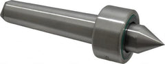 Riten - MT3 Taper Shank, 1-11/16" Head Diam 4,250 Lb Capacity Live Center - 1,000 Max RPM, 15/16" Head Length, 7/8" Point Diam, 1-1/16" Point Len, 1,000 Lb Max Workpc, Standard Point - Strong Tooling