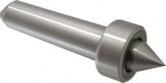 Riten - MT5 Taper Shank, 2-13/16" Head Diam 9,400 Lb Capacity Live Center - 1,000 Max RPM, 1-13/32" Head Length, 1-1/2" Point Diam, 1-1/2" Point Len, 3,800 Lb Max Workpc, Standard Point - Strong Tooling