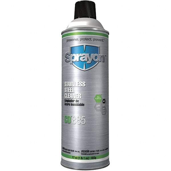 Sprayon - 20 Oz. Stainless Steel Cleaner - 20 Oz. Stainless Steel Cleaner - Strong Tooling