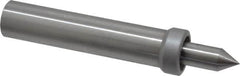 Concentric - Straight Shank, Live Center - 3,000 Max RPM, 0.378" Point Diam, 0.88" Point Len, 274 Lb Max Workpiece, Standard Point - Strong Tooling