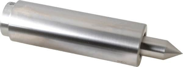 Concentric - Straight Shank, Live Center - 1,500 Max RPM, 0.686" Point Diam, 1.38" Point Len, 2,500 Lb Max Workpiece, Standard Point - Strong Tooling