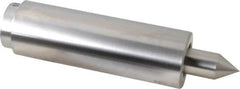 Concentric - Straight Shank, Live Center - 1,500 Max RPM, 0.686" Point Diam, 1.38" Point Len, 2,500 Lb Max Workpiece, Standard Point - Strong Tooling