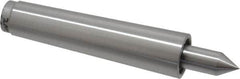 Concentric - MT2 Taper Shank, 1,400 Lb Capacity Live Center - 3,000 Max RPM, 0.378" Point Diam, 0.88" Point Len, 274 Lb Max Workpc, Standard Point - Strong Tooling