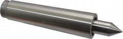 Concentric - MT4 Taper Shank, 2,500 Lb Capacity Live Center - 2,000 Max RPM, 0.686" Point Diam, 1.38" Point Len, 960 Lb Max Workpc, Standard Point - Strong Tooling