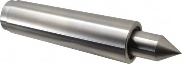 Concentric - MT5 Taper Shank, 3,750 Lb Capacity Live Center - 1,500 Max RPM, 1.075" Point Diam, 2" Point Len, 1,450 Lb Max Workpc, Standard Point - Strong Tooling