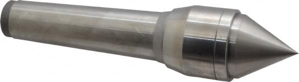 Value Collection - MT4 Taper Shank, 1.77" Head Diam Live Center - 1.48" Point Len, 1,102 Lb Max Workpc, 7.62" OAL, Standard Point - Strong Tooling