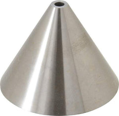 Concentric - 5MT Taper, 0.51 to 3.33" Point Diam, Hardened Tool Steel Lathe Bell Head Point - Compatible with Live Centers - Strong Tooling