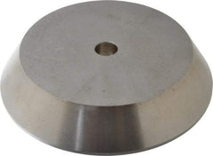 Concentric - 6.06 to 7.65" Point Diam, Hardened Tool Steel Lathe Bell Head Point - Compatible with Live Centers - Strong Tooling