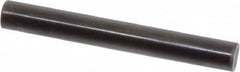 Holo-Krome - 5mm Diam x 40mm Pin Length Grade 8 Alloy Steel Standard Dowel Pin - Black Luster Finish, C 60 (Surface) & C 50-58 Hardness, 1 Beveled & 1 Rounded End - Strong Tooling