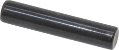 Holo-Krome - 6mm Diam x 30mm Pin Length Grade 8 Alloy Steel Standard Dowel Pin - Black Luster Finish, C 60 (Surface) & C 50-58 Hardness, 1 Beveled & 1 Rounded End - Strong Tooling