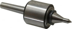 Riten - MT2 Taper Shank, 2-1/8" Head Diam 2,600 Lb Capacity Live Center - 6,000 Max RPM, 2" Head Length, 3/8" Point Diam, 2" Point Len, 310 Lb Max Workpc, 2" Tip Diam, Long Point - Strong Tooling