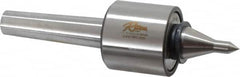 Riten - MT3 Taper Shank, 2-1/8" Head Diam 3,400 Lb Capacity Live Center - 6,000 Max RPM, 2" Head Length, 3/8" Point Diam, 2" Point Len, 310 Lb Max Workpc, 2" Tip Diam, Long Point - Strong Tooling