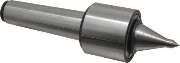 Riten - MT5 Taper Shank, 3-1/16" Head Diam 6,800 Lb Capacity Live Center - 5,000 Max RPM, 2-25/32" Head Length, 1/2" Point Diam, 2-5/8" Point Len, 1,100 Lb Max Workpc, 3/4" Long Tip, 2-1/2" Tip Diam, Long Point - Strong Tooling