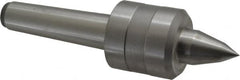 Value Collection - MT3 Taper Shank, 1.775" Head Diam Live Center - 1.7" Head Length, 7/8" Point Diam, 1.4" Point Len, 661 Lb Max Workpc, 6.45" OAL, Long Point - Strong Tooling