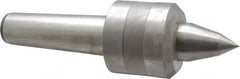 Value Collection - MT5 Taper Shank, 3.1" Head Diam Live Center - 2-3/4" Head Length, 1.575" Point Diam, 2-1/2" Point Len, 1,763 Lb Max Workpc, 10.6" OAL, Long Point - Strong Tooling