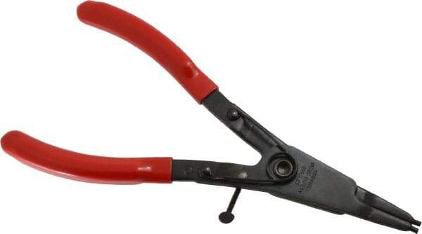 Rotor Clip - SH External Retaining Ring Pliers - 9-1/8" OAL - Strong Tooling