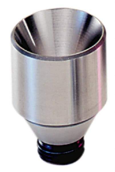 Royal Products - 5/8-18" Thread, 3MT Taper, 1/4 to 1.06" Point Diam, Tool Steel Lathe Female Point - 1-5/32" OAL - Strong Tooling