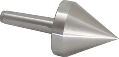 Royal Products - MT3 Taper Shank, 3-5/32" Head Diam 2,255 Lb Capacity Live Center - 5,000 Max RPM, 3-3/8" Head Length, 1" Point Diam, 3.39" Point Len, 475 Lb Max Workpc, 6-15/16" OAL, Pipe Nose Point - Strong Tooling